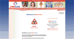 Desktop Screenshot of careclinic.info